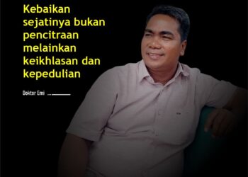Kebaikan Bukan Pencitraan