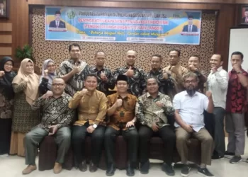 Bersama Rektor IAIN Lhokseumawe