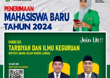 Ayo Kuliah Di IAIN Langsa, FTIK Buka 7 Prodi