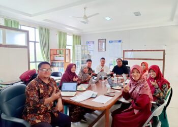 Bersama Tim Akreditasi Prodi PAI FTIK IAIN Langsa