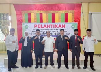 Hadiri Pelantikan Pejabat PPG, BKPI, HKI Dan LPPM