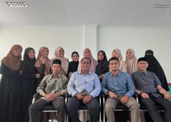 Foto Bareng Mahasiswa Pascasarjana IAIN Langsa