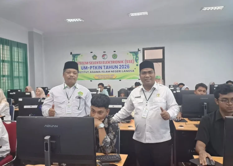 Menyaksikan Ujian UM - PTKIN IAIN Langsa