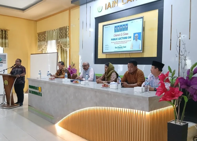 Penyambutan Konjen India di IAIN Langsa